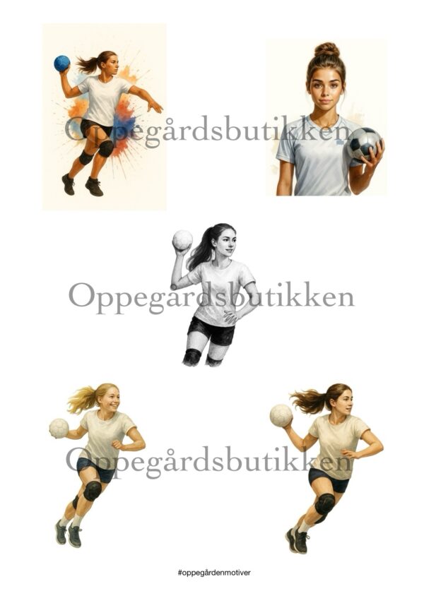 Håndball jenter, PDF